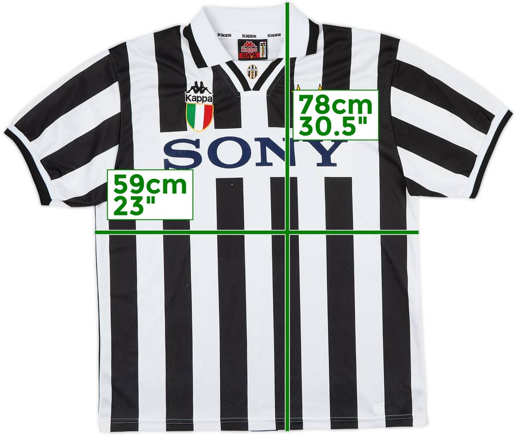 1995-97 Juventus Home Shirt - 8/10 - (XL)