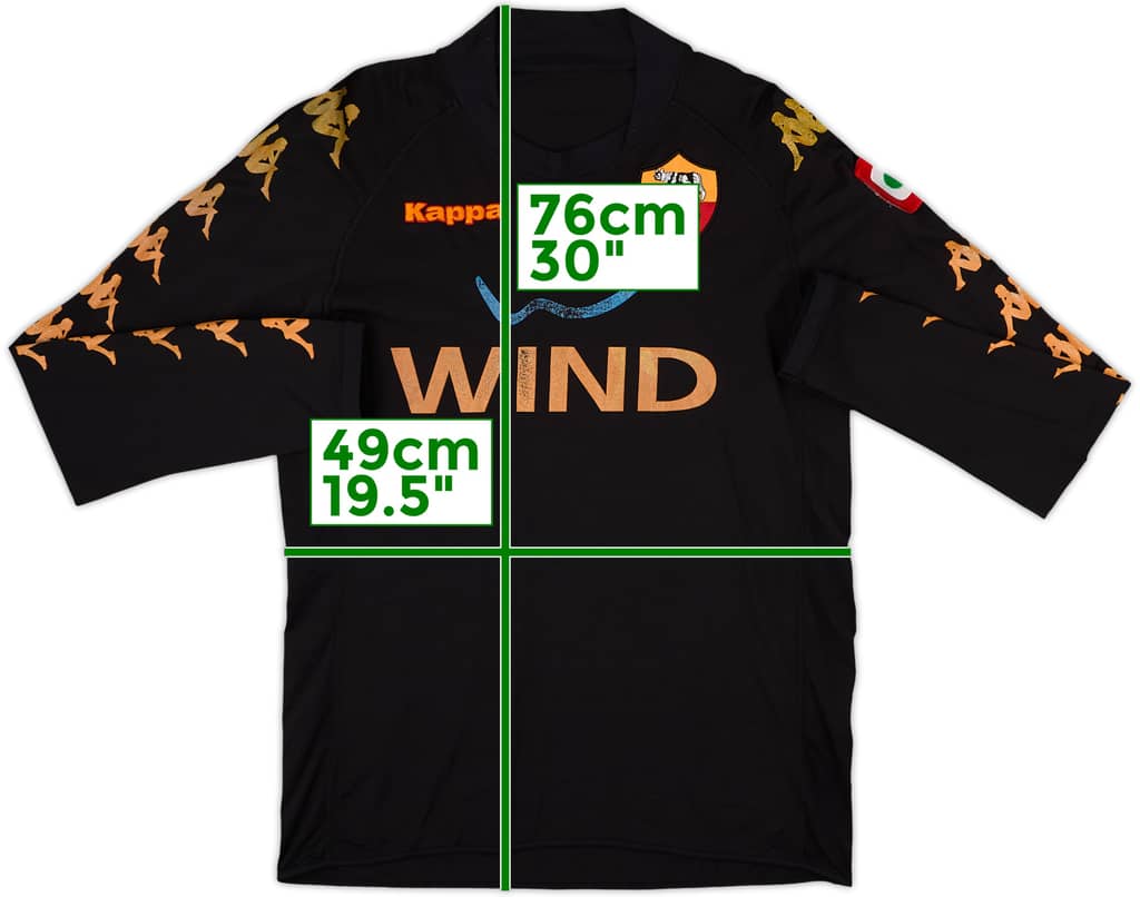2008-09 Roma Third L/S Shirt - 4/10 - (L)