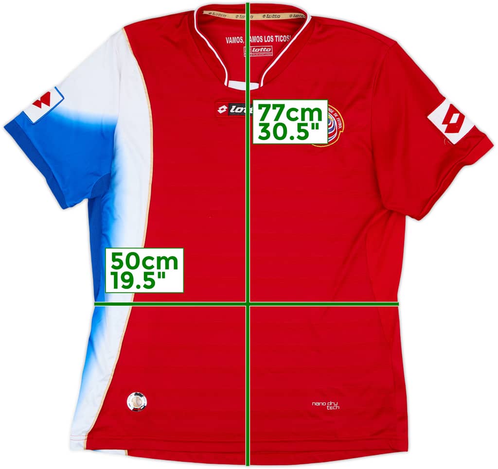 2013 Costa Rica Home Shirt - 7/10 - (XL)