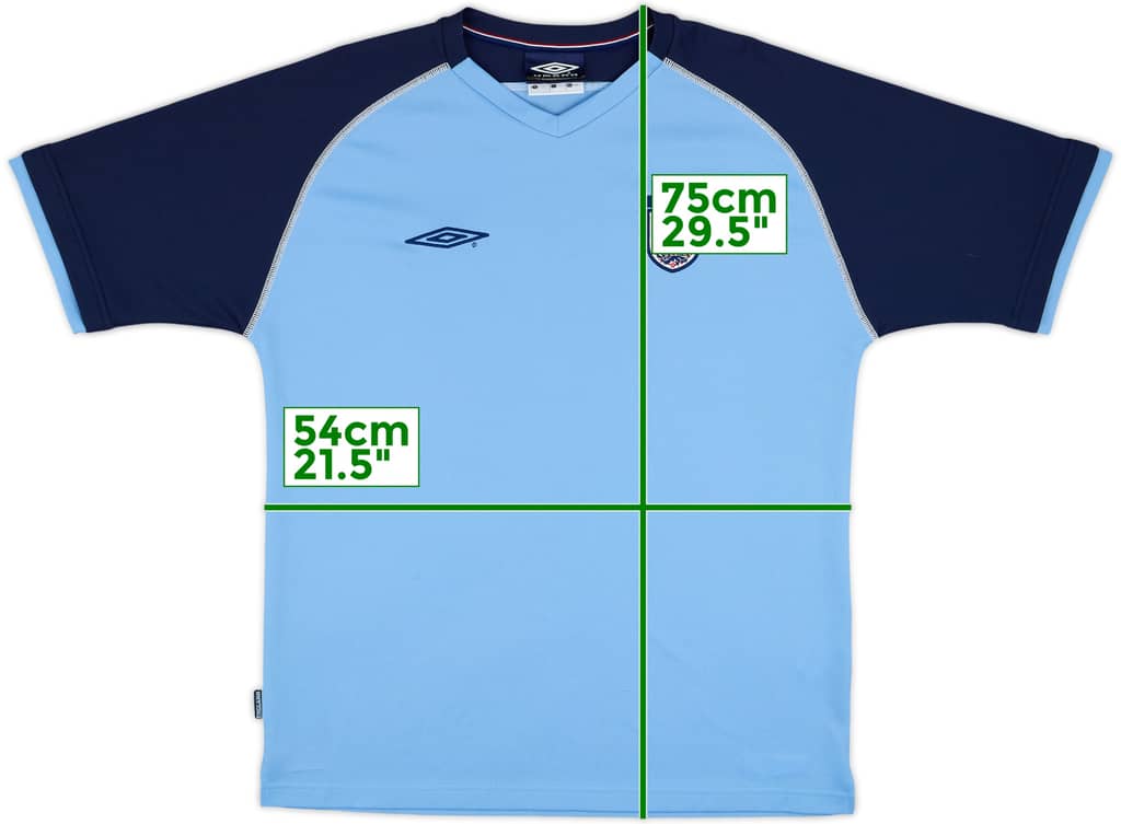 2004-05 England Umbro Training Shirt - 10/10 - (L)