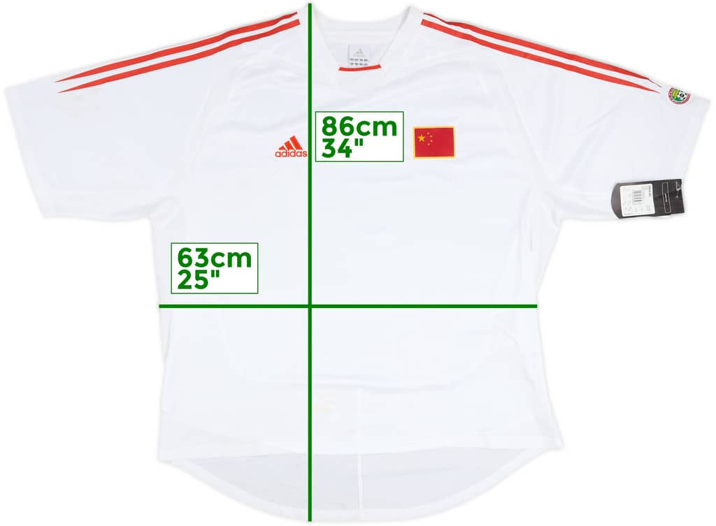 2004-06 China Away Shirt (XXL)