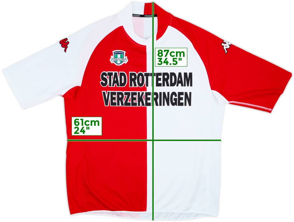 2003-04 Feyenoord Home Shirt - 8/10 - (5XL)