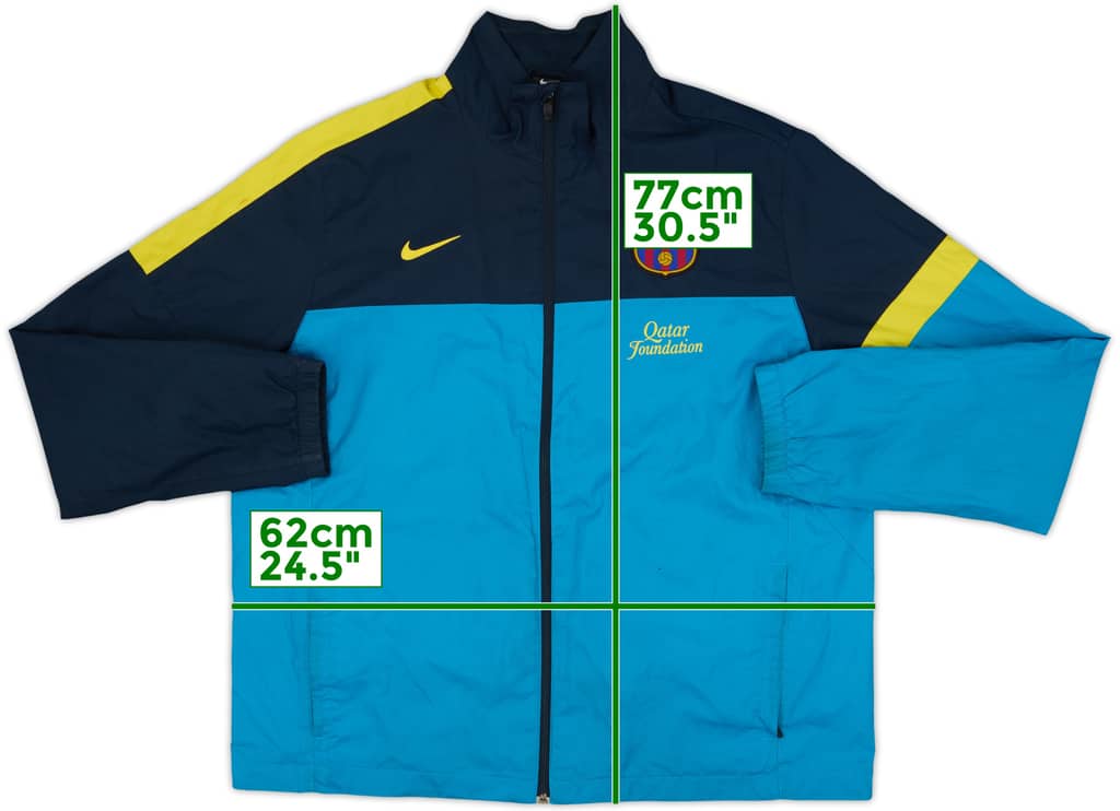 2012-13 Barcelona Nike Track Jacket - 7/10 - (XL)
