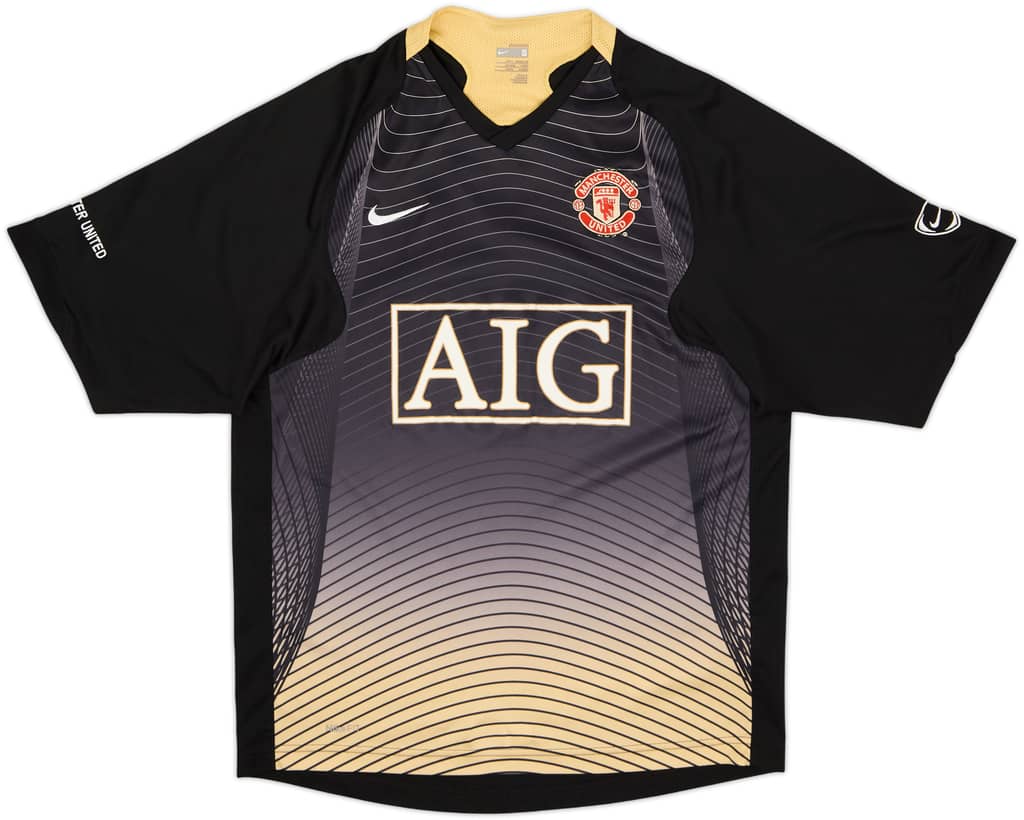 2007-08 Manchester United Nike Training Shirt - 7/10 - (S)