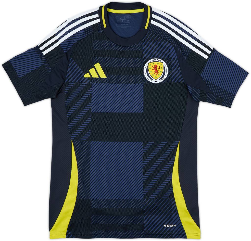 2024-25 Scotland Home Shirt - 10/10 - (S)