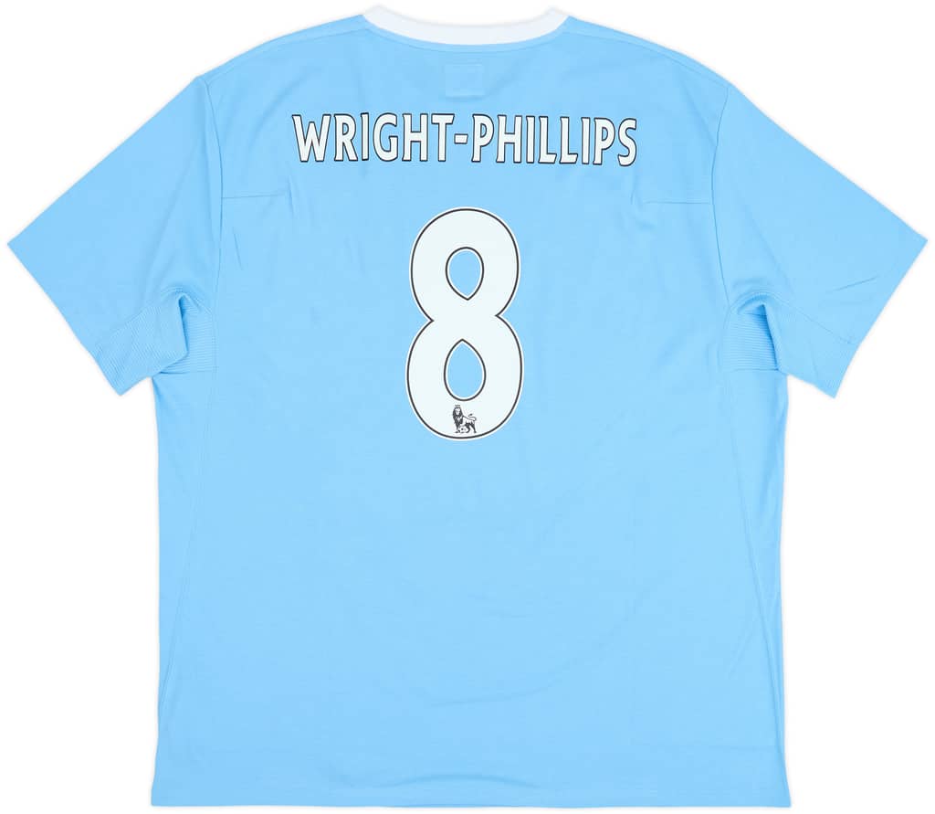 2009-10 Manchester City Home Shirt Wright-Phillips #8 - 8/10 - (XL)