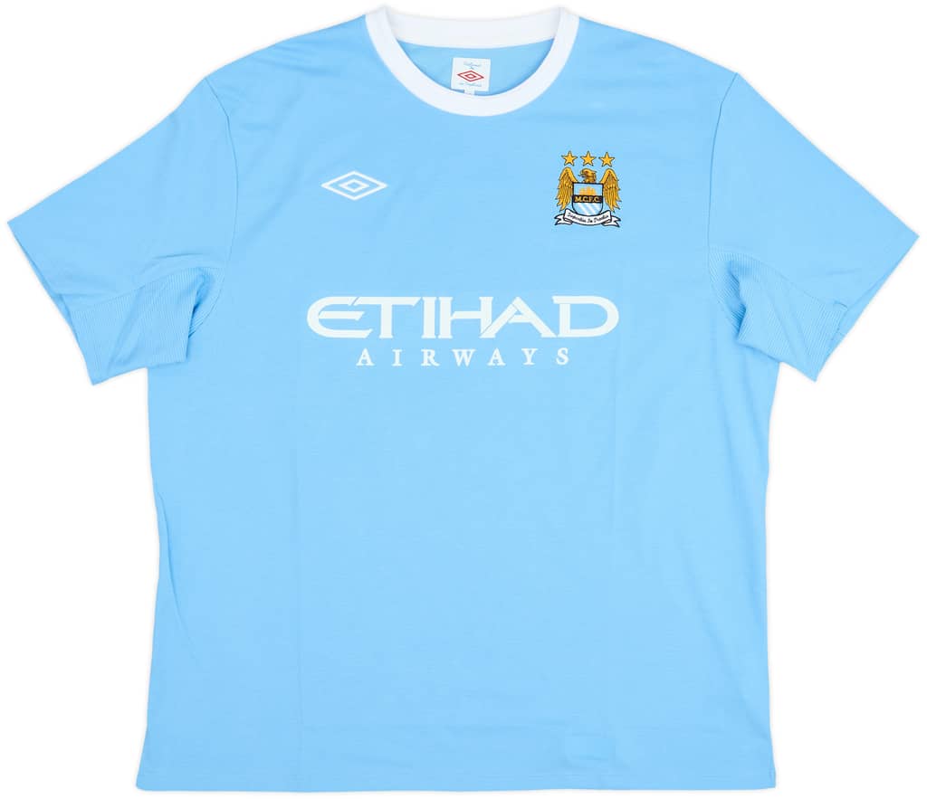 2009-10 Manchester City Home Shirt Wright-Phillips #8 - 8/10 - (XL)