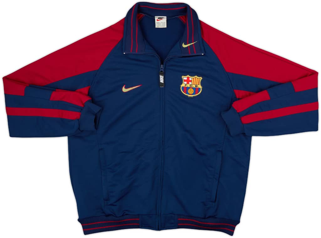 1998-99 Barcelona Nike Track Jacket - 8/10 - (M)
