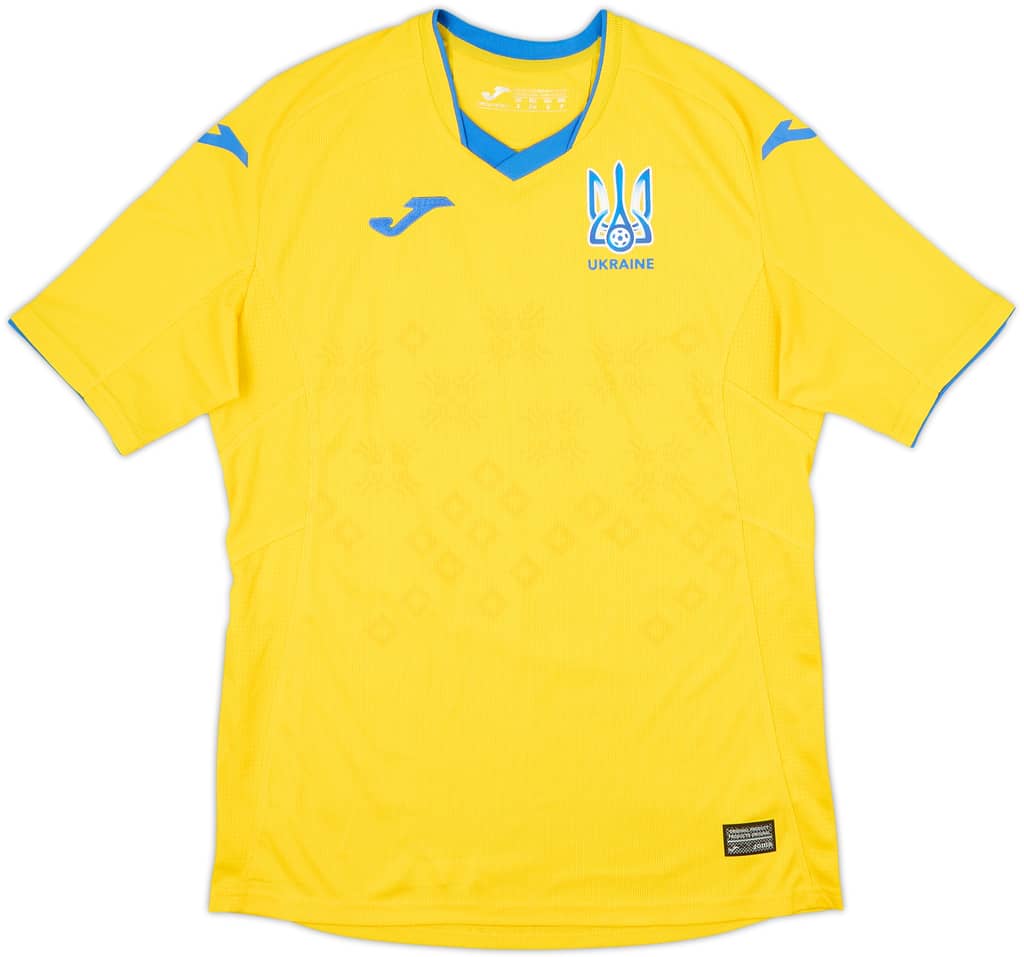 2020-21 Ukraine Home Shirt - 8/10 - (S)