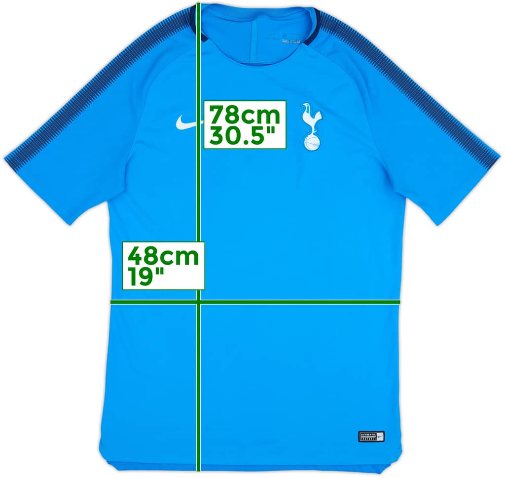 2017-18 Tottenham Nike Training Shirt - 8/10 - (L)