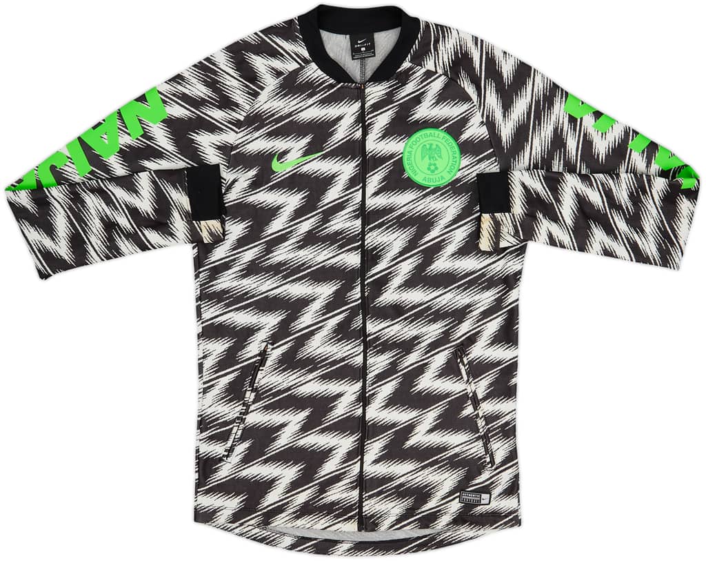 2018-19 Nigeria Nike Track Jacket - 8/10 - (L)