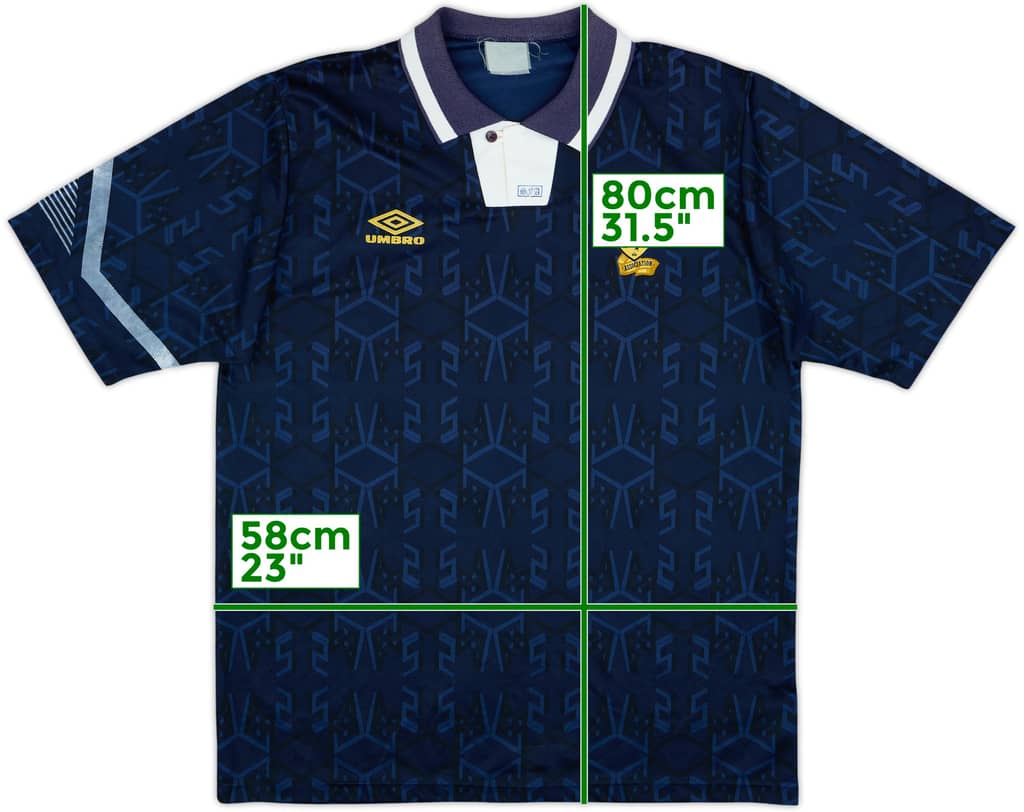 1991-94 Scotland Home Shirt - 8/10 - (XL)