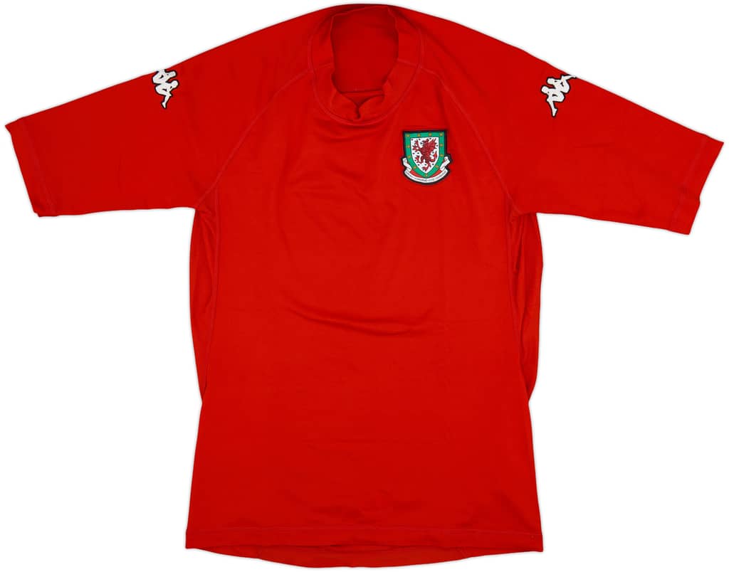 2000-01 Wales Home Shirt - 8/10 - (XL)