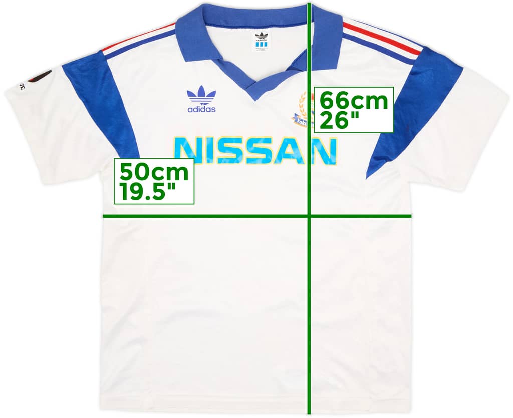 1991-92 Yokohama Marinos Away Shirt - 6/10 - (M/L)