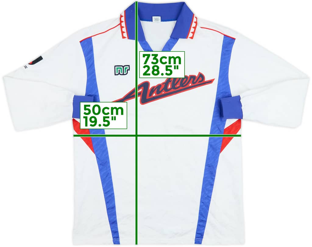 1992 Kashima Antlers Third L/S Shirt - 8/10 - (M)