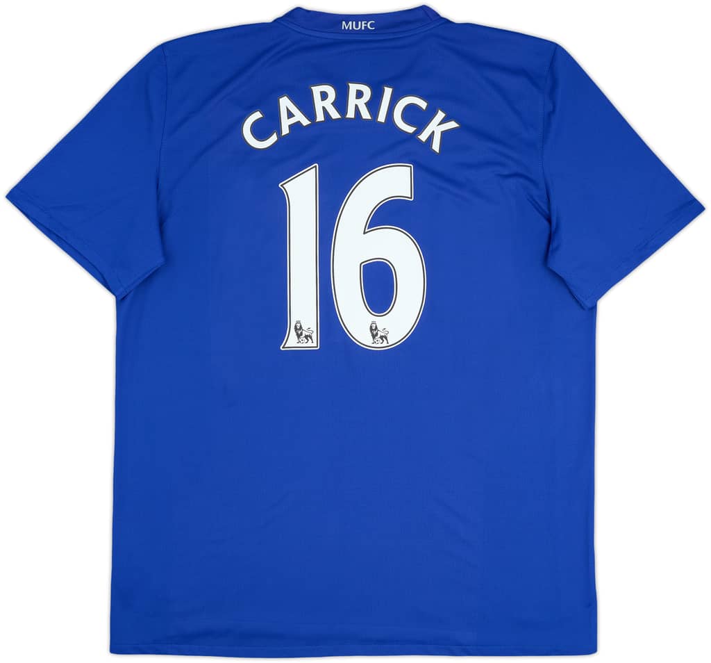 2008-09 Manchester United Third Shirt Carrick #16