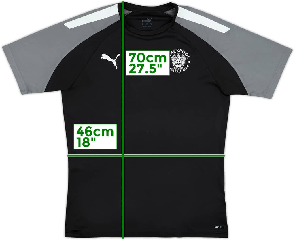 2022-23 Blackpool Puma Training Shirt - 9/10 - (M)