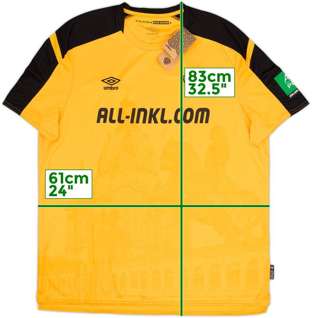 2021-22 Dynamo Dresden Home Shirt (XXL)