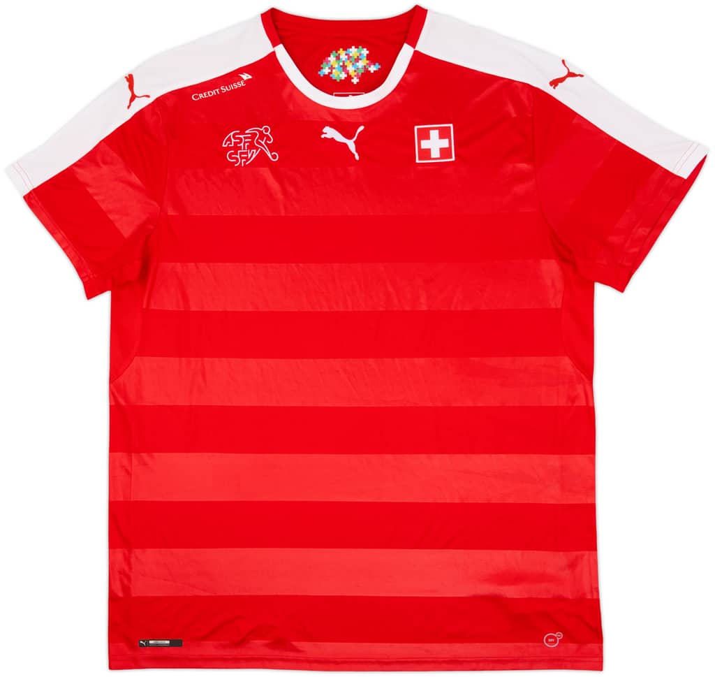 2016-17 Switzerland Home Shirt - 10/10 - (XXL)