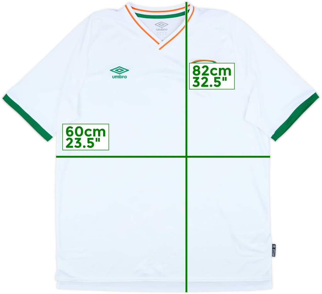2020-21 Ireland Away Shirt - 7/10 - (XXL)