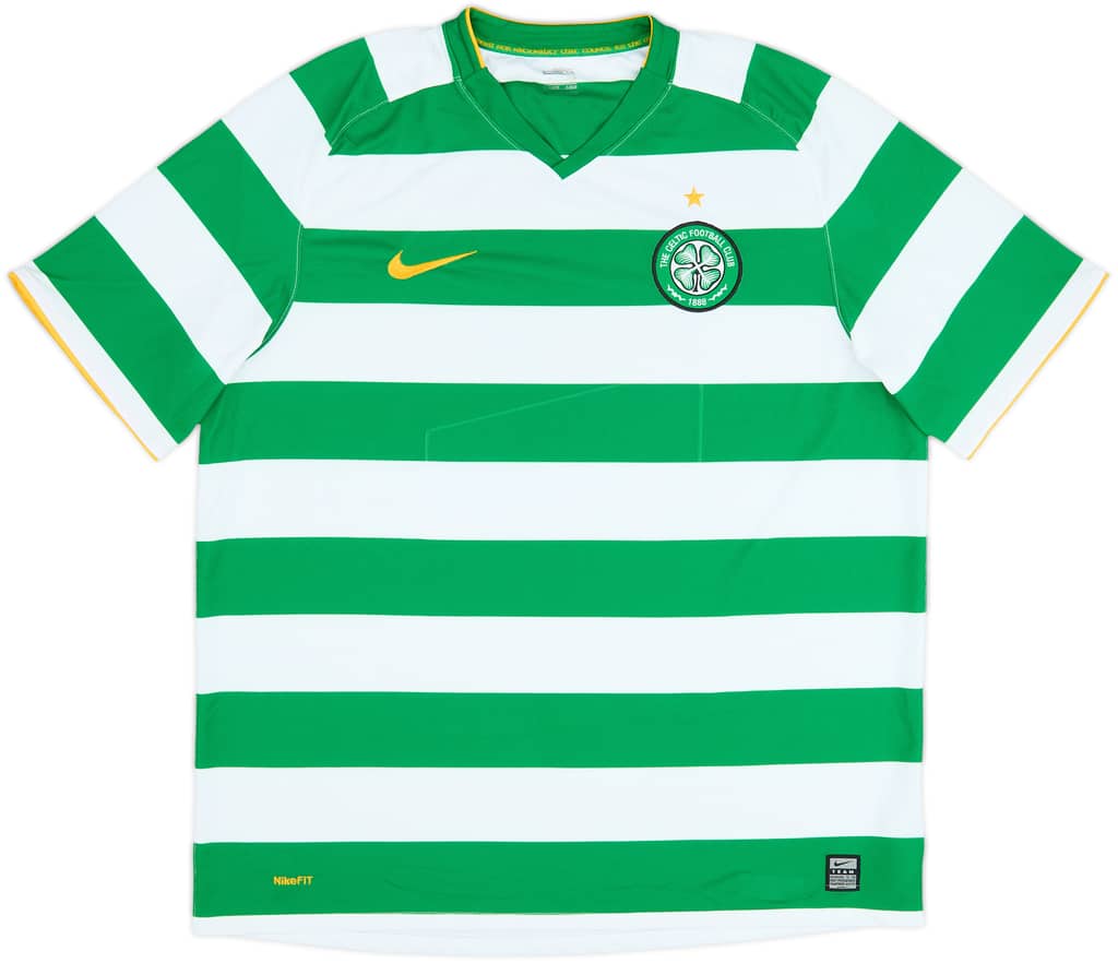 2008-10 Celtic Home Shirt - 4/10 - (XL)