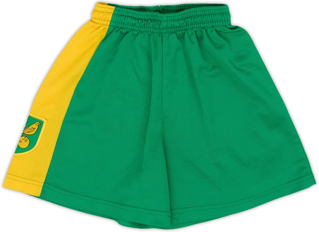 1999-01 Norwich Home Shorts - 9/10 - (L.Boys)