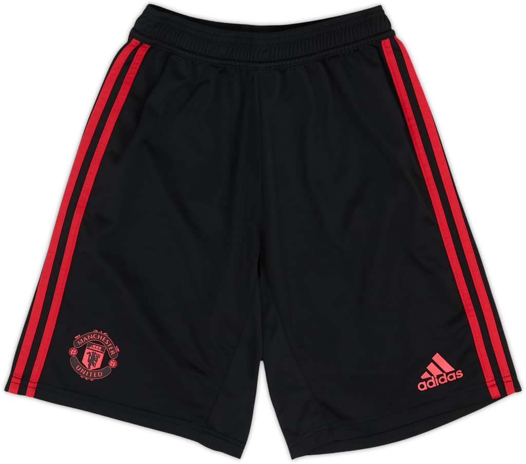 2018-19 Manchester United adidas Training Shorts - 9/10 - (S)
