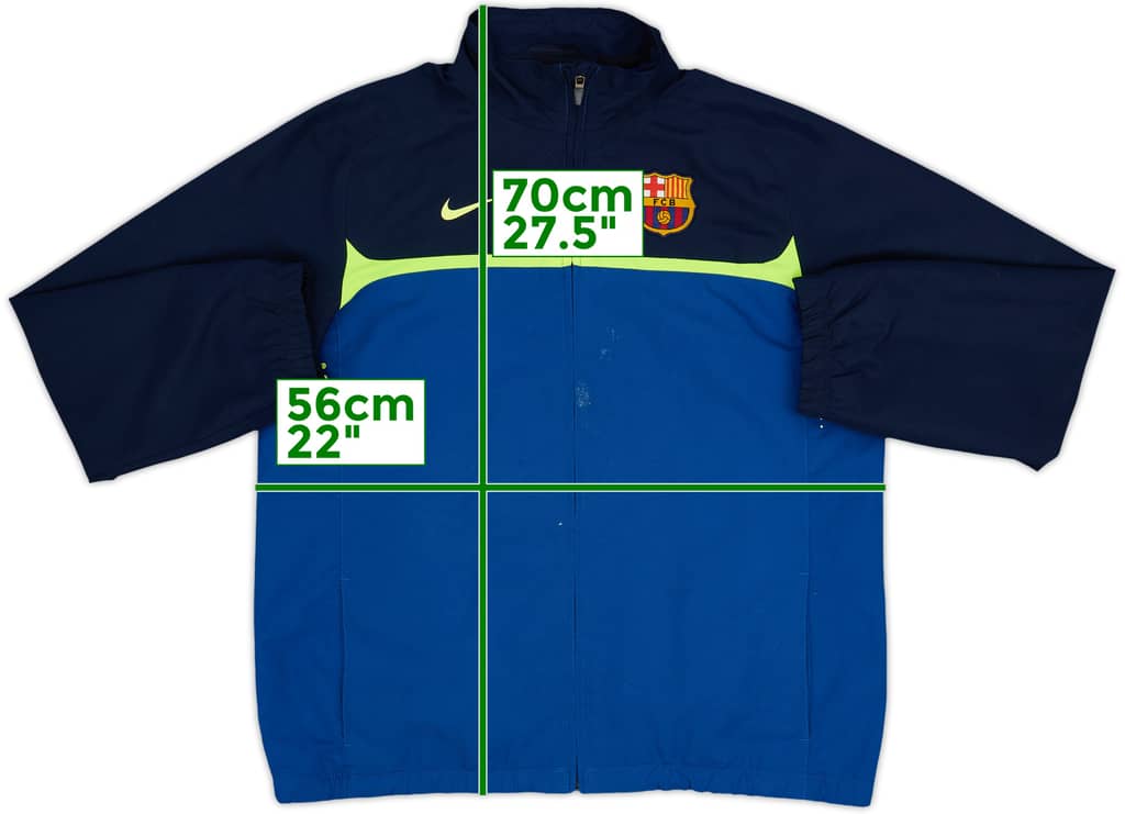 2010-11 Barcelona Nike Track Jacket - 5/10 - (XL.Boys)