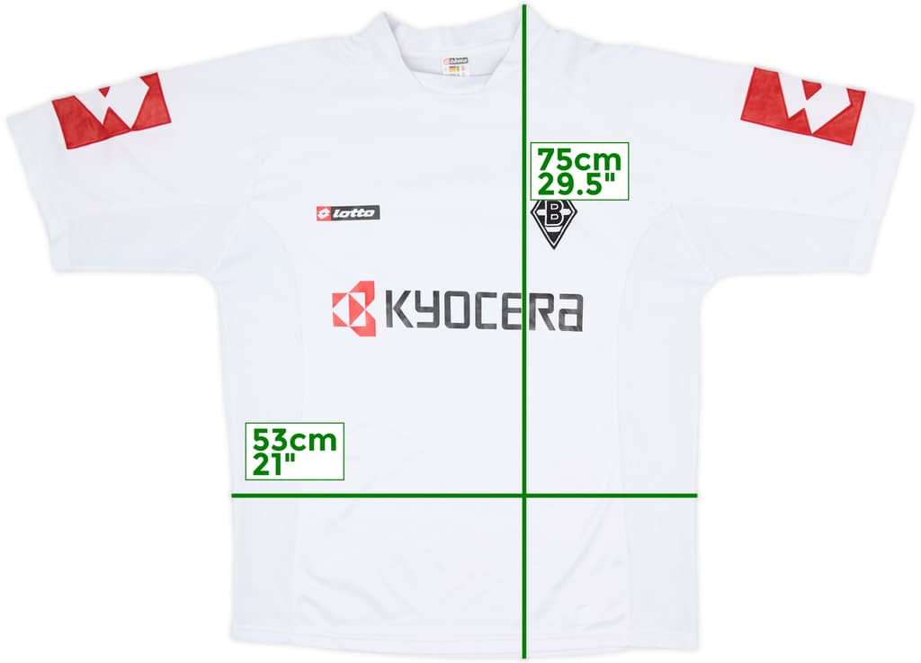 2005-06 Borussia Monchengladbach Home Shirt - 7/10 - (M/L)