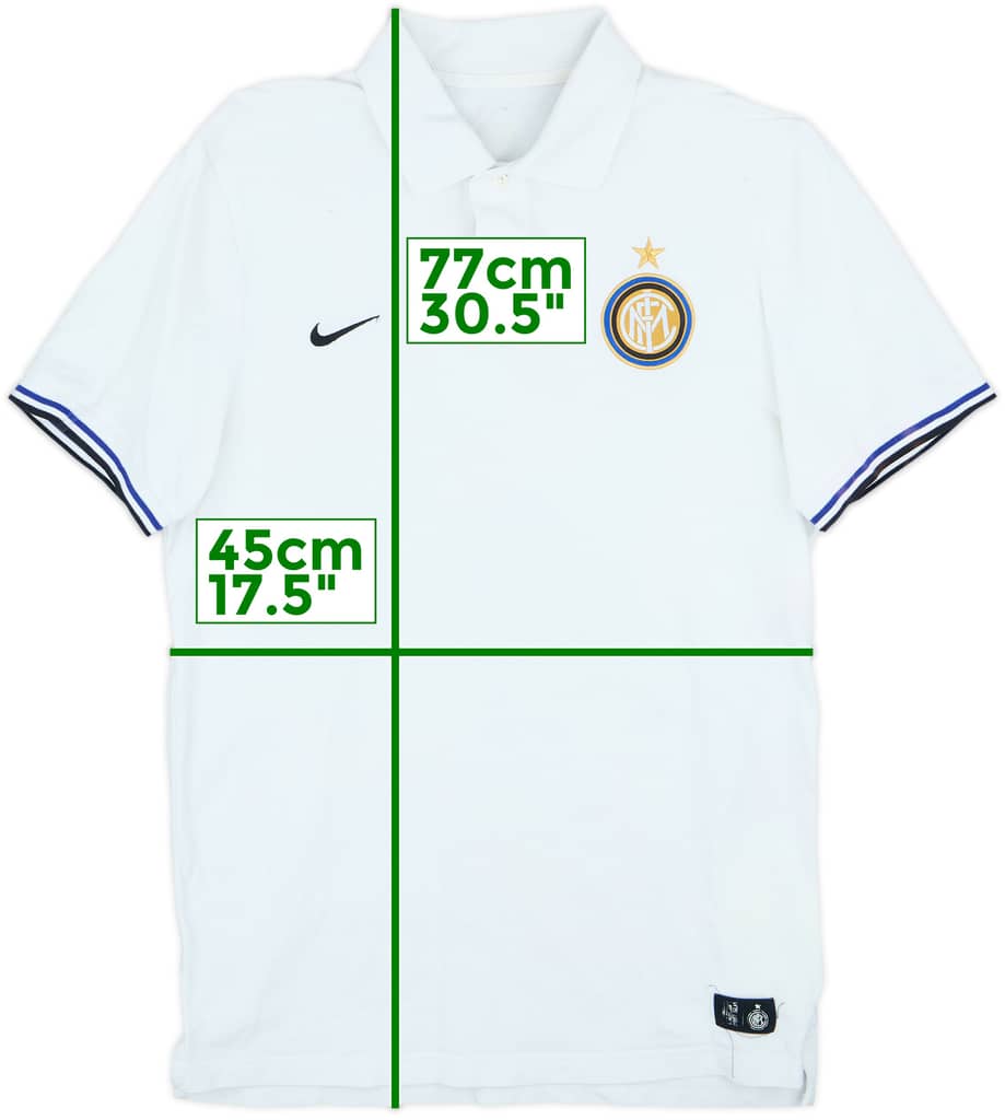 2012-13 Inter Milan Nike Polo Shirt - 7/10 - (M)