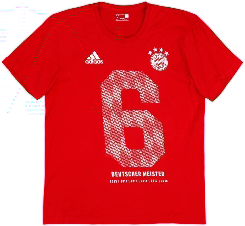 2018-19 Bayern Munich adidas Cotton Tee - 6/10 - (M)
