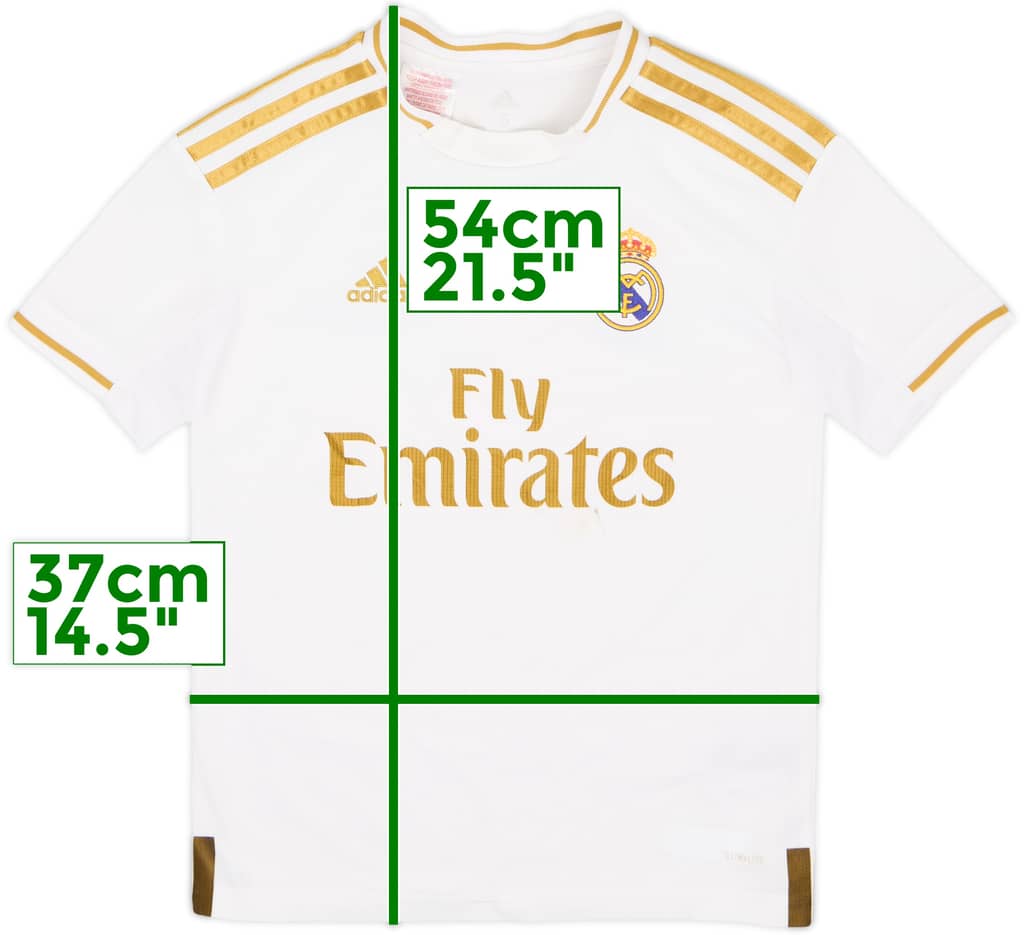 2019-20 Real Madrid Home Shirt - 6/10 - (S.Boys)