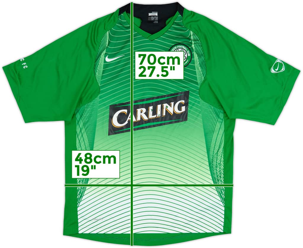 2007-08 Celtic Nike Training Shirt - 5/10 - (S)