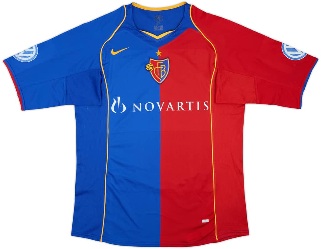2004-05 FC Basel Home Shirt - 6/10 - (L)