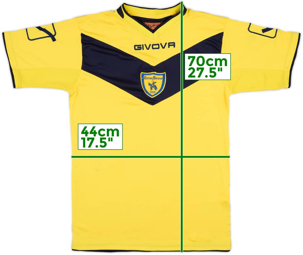 2011-12 Chievo Verona Givova Training Shirt - 7/10 - (S)