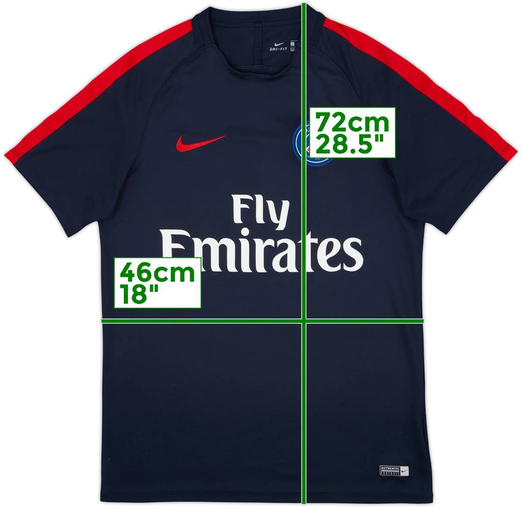 2016-17 Paris Saint-Germain Nike Training Shirt - 7/10 - (M)