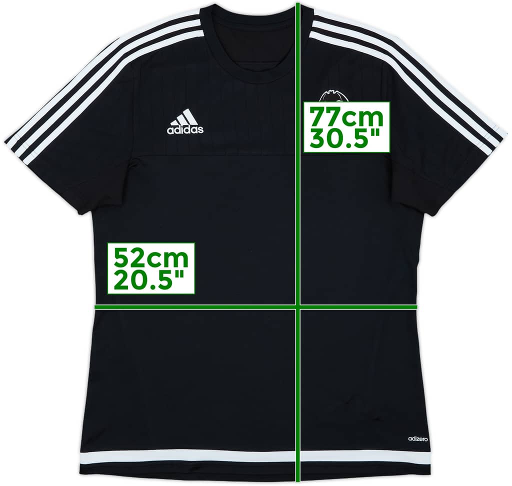 2015-16 Valencia adizero Training Shirt - 9/10 - (L)