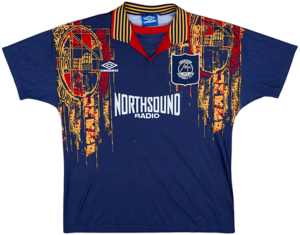 1994-96 Aberdeen Away Shirt - 8/10 - (L)