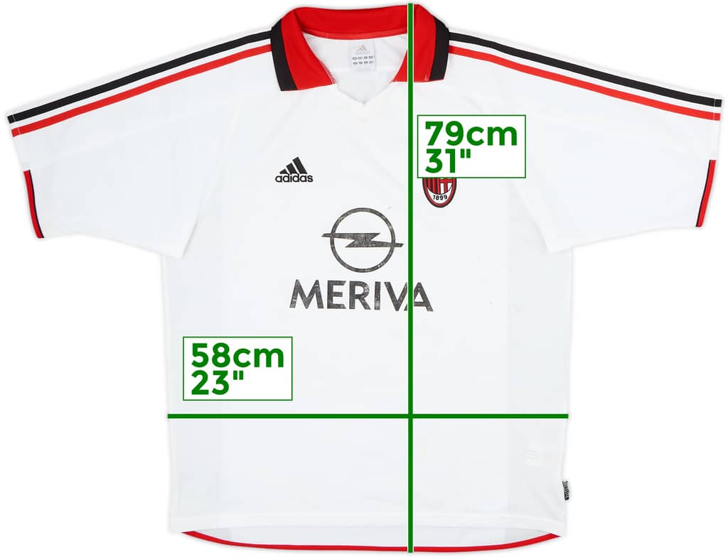 2003-04 AC Milan Away Shirt - 5/10 - (L)