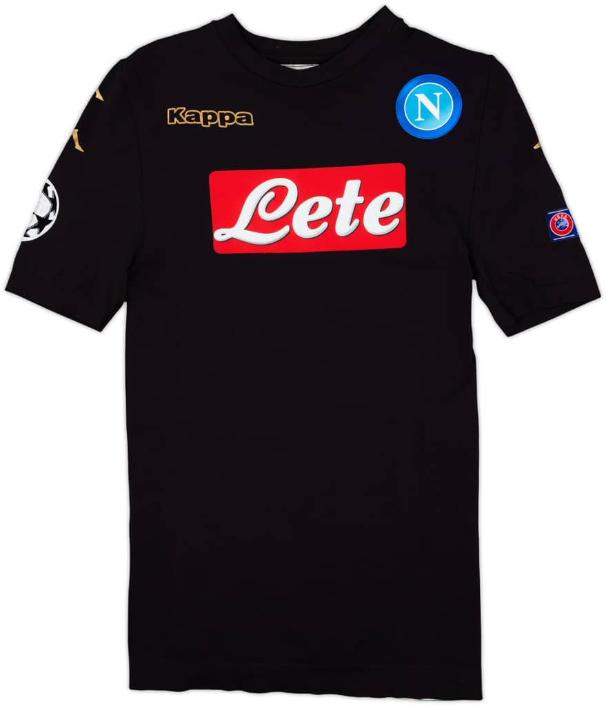 2016-17 Napoli Authentic Third Shirt - 8/10 - (XL/XXL)