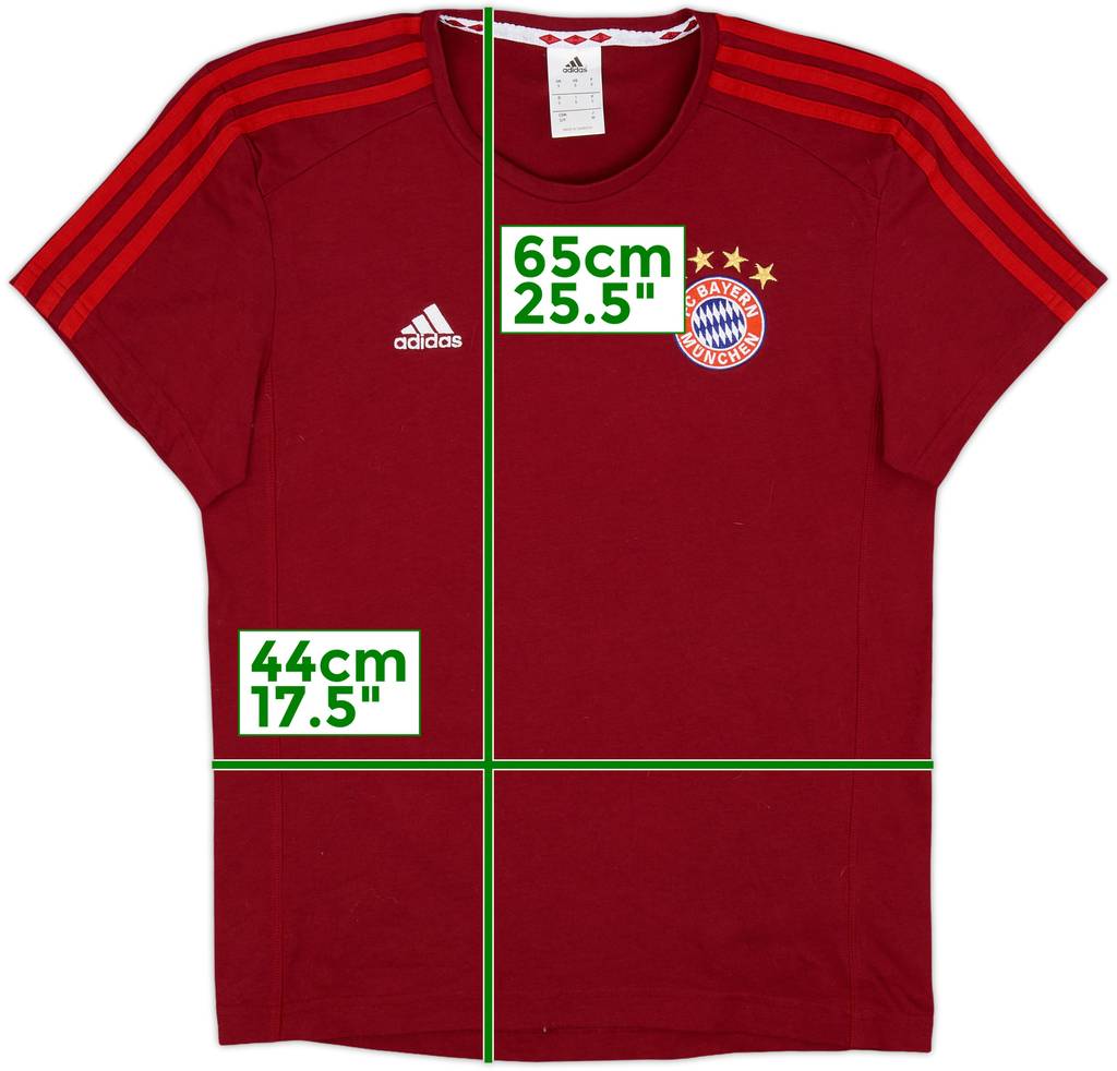 2015-16 Bayern Munich adidas Cotton Tee - 8/10 - (S)