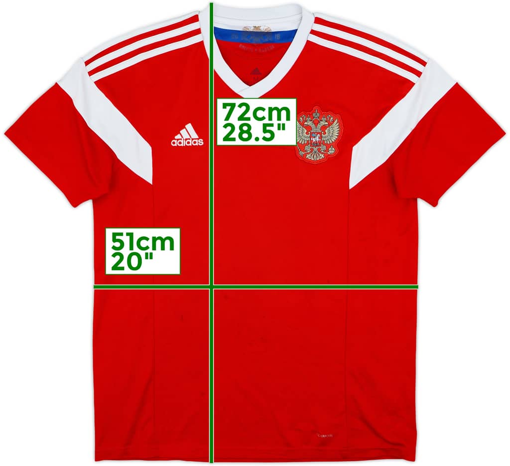 2018-20 Russia Home Shirt - 6/10 - (M)