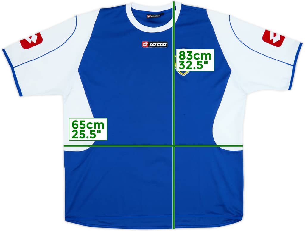 2005-06 Lech Poznan Home Shirt - 8/10 - (3XL)