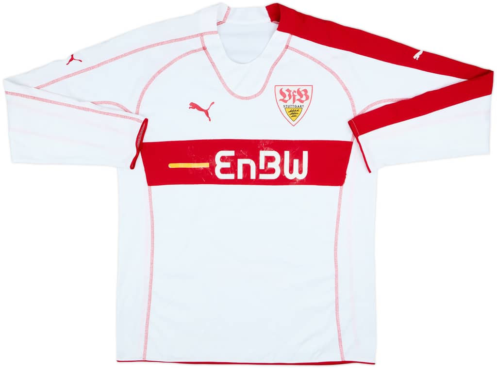 2005-06 Stuttgart Home L/S Shirt - 5/10 - (XXL)
