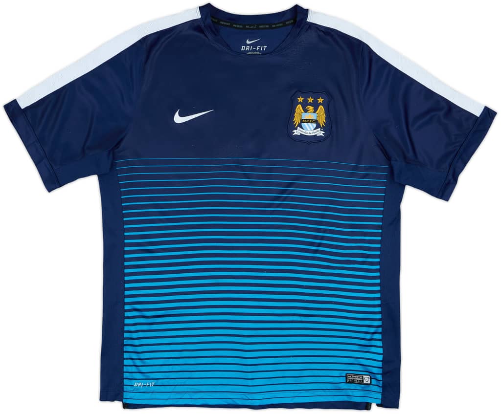2014-15 Manchester City Nike Training Shirt - 8/10 - (XL)