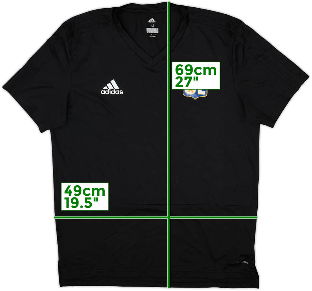 2017-18 Lyon adidas Training Shirt - 6/10 - (M)