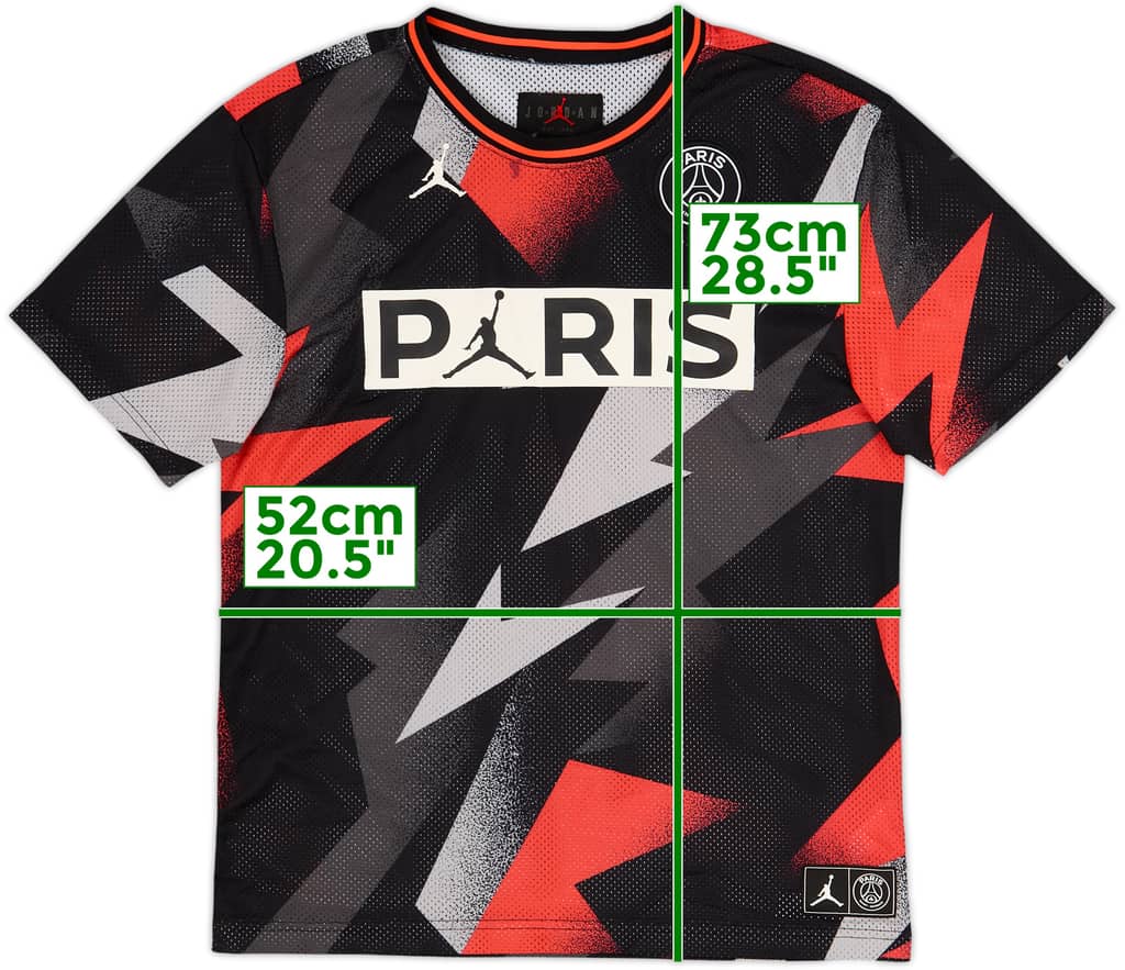 2019-20 Paris Saint-Germain Jordan Mesh Training Shirt - 6/10 - (S)