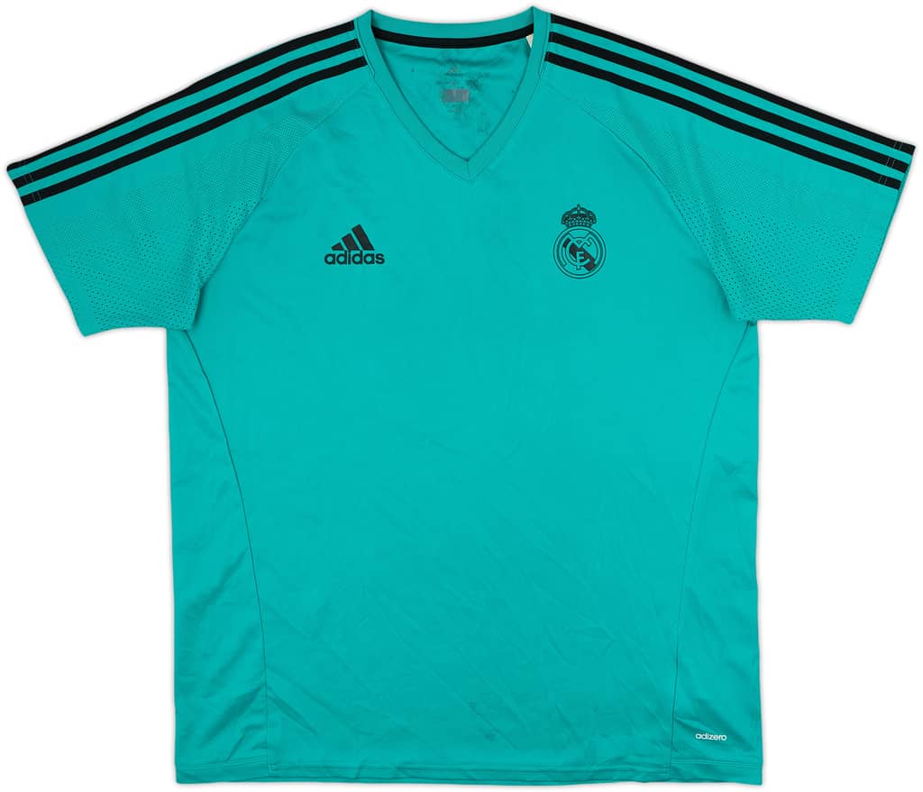 2017-18 Real Madrid adidas Training Shirt - 8/10 - (XL)