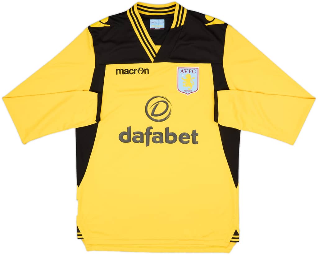 2013-14 Aston Villa GK Shirt - 9/10 - (S)