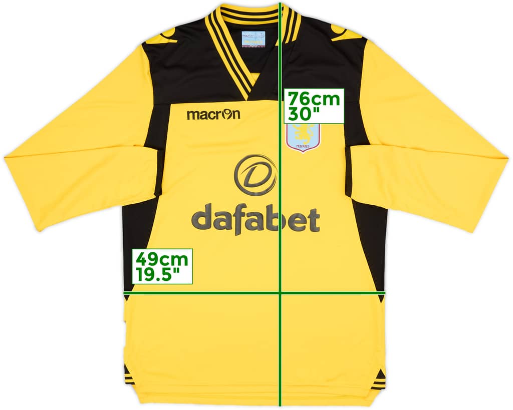 2013-14 Aston Villa GK Shirt - 9/10 - (S)
